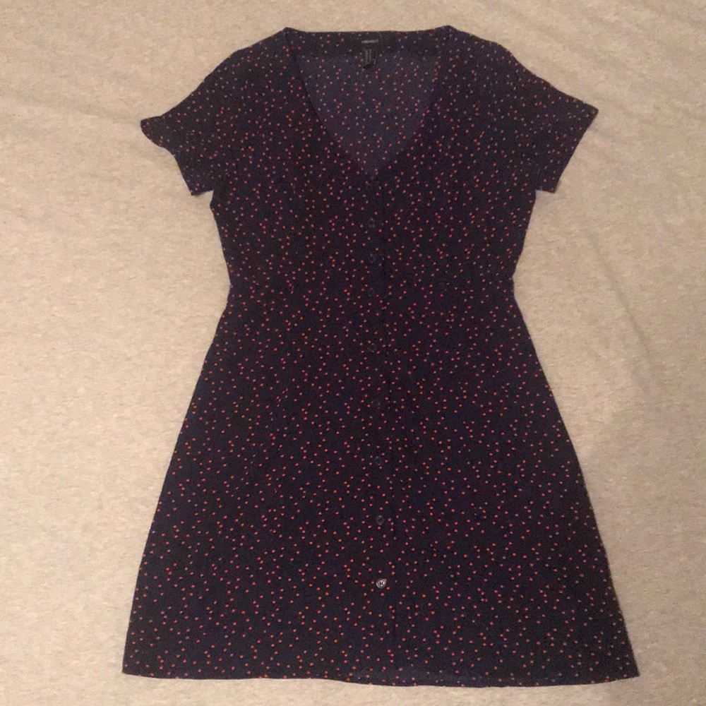 Navy Forever 21 dress
